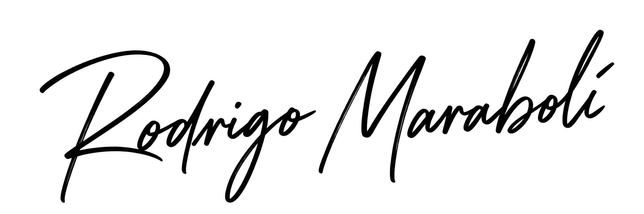 Firma Rodrigo Marabolí